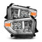 14-21 Toyota Tundra MK II NOVA-Series LED Projector Headlights Chrome | AlphaRex