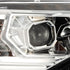 14-23 Toyota 4Runner MK II LUXX-Series LED Projector Headlights Chrome | AlphaRex