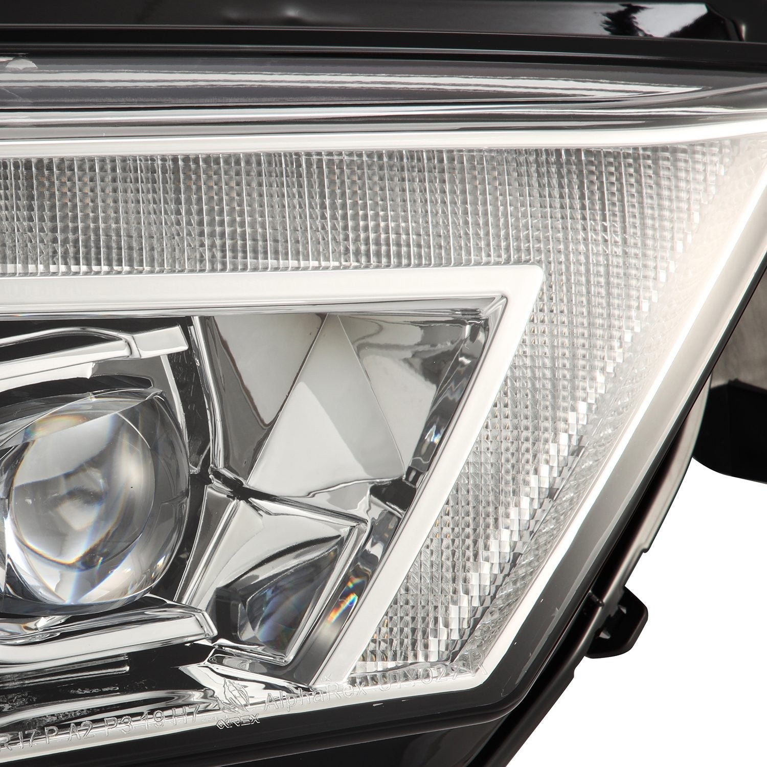 14-23 Toyota 4Runner MK II NOVA-Series LED Projector Headlights Chrome | AlphaRex