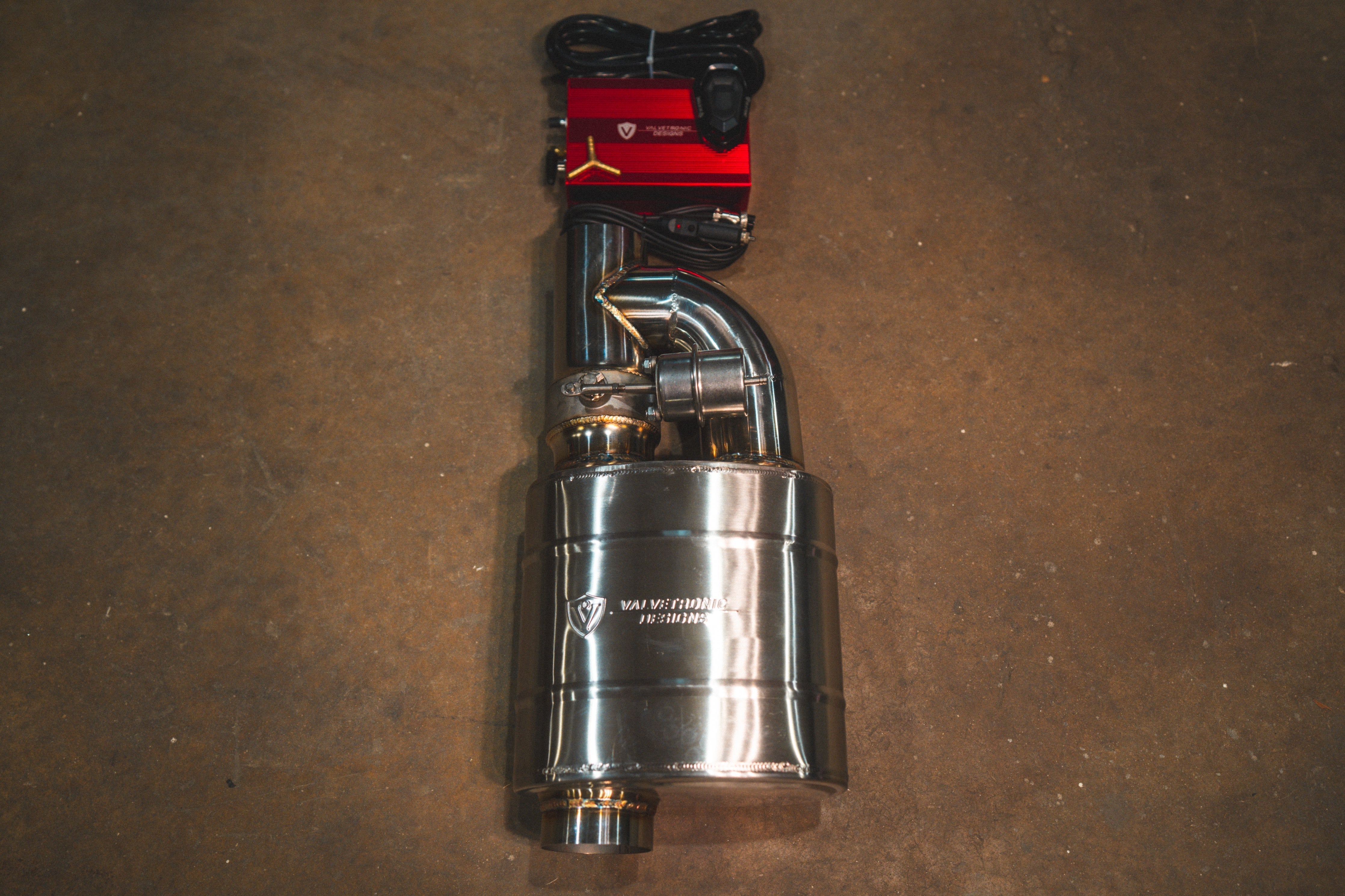 UNIVERSAL VALVED MUFFLER KIT - Legends Auto Parts