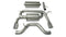 Corsa Performance - Sport / 3.0 in Cat-Back 4.0 in Single Tips | 2006-2008 Hummer H3 3.5L, 3.7L V6 I5 - Legends Auto Parts