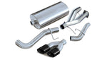 Corsa Performance - Sport / 3.0 in Cat-Back SSE 4.0 in Twin Tips | 2002-2006 Yukon XL Denali, Escalade ESV EXT 6.0L