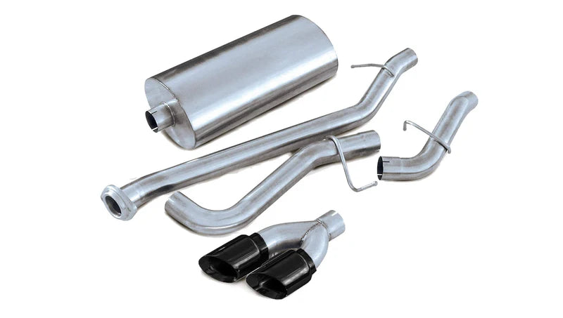 Corsa Performance - Sport / 3.0 in Cat-Back 4.0 in Twin Tips | 2001-2006 Tahoe, Yukon 5.3L - Legends Auto Parts