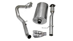 Corsa Performance - Sport / 3.0 in Cat-Back 4.0 in Twin Tips | 2007-2009 Avalanche Suburban Yukon XL 5.3L 6.0L