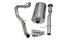 Corsa Performance - Sport / 3.0 in Cat-Back 4.0 in Twin Tips | 2007-2009 Avalanche Suburban Yukon XL 5.3L 6.0L