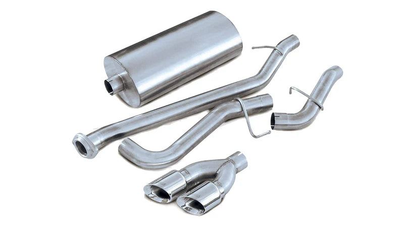 Corsa Performance - Sport / 3.0 in Cat-Back 4.0 in Twin Tips | 2002-2006 Avalanche 5.3L V8 - Legends Auto Parts