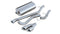Corsa Performance - Sport / 3.0 in Cat-Back 4.0 in Twin Tips | 2002-2006 Avalanche 5.3L V8 - Legends Auto Parts