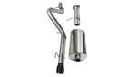 Corsa Performance - 2006-2008 Trailblazer SS Exhaust | Sport / 3.0 in Cat-Back 4.0 in Single Tip | 6.0L