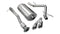 Corsa Performance - Sport / 3.0 in Cat-Back SSE 4.0 in Twin Tips | 07-08 Silverado Sierra 4.8L 5.3L 6.0L 143WB - Legends Auto Parts