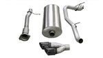 Corsa Performance - Sport / 3.0 in Cat-Back SSE 4.0 in Twin Tips | 2007-2010 Yukon XL Denali, Escalade ESV EXT 6.2L