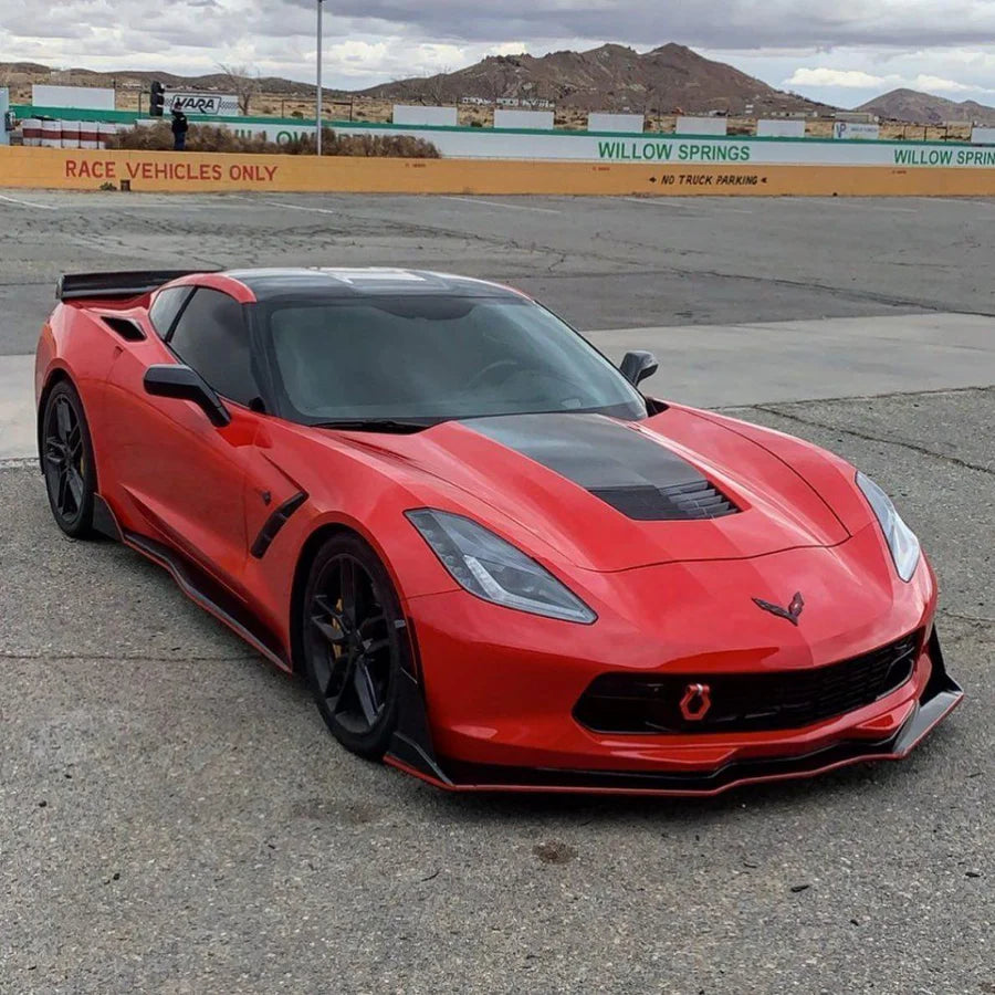 Extreme - Corvette C7 Stage 3.5 Extended Front Splitter