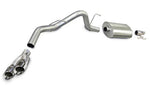 Corsa Performance - Sport / 3.0 in Cat-Back 4.0 Twin Tips | Ford F-150 EcoBoost 2011-2014 3.5T