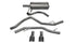 Corsa Performance - Xtreme, Sport / 3.0 in Cat-Back 4.5 in Single Tips | 2009-2024c RAM 1500 4.7L, 5.7L 140WB - Legends Auto Parts