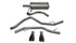 Corsa Performance - Xtreme, Sport / 3.0 in Cat-Back 4.5 in Single Tips | 2009-2024c RAM 1500 4.7L, 5.7L 140WB - Legends Auto Parts