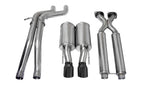 Corsa Performance - Sport / 2.5 in Cat-Back 4.0 in Single Tips | 2006-2010 Grand Cherokee SRT-8 6.1L - Legends Auto Parts