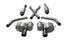 Corsa Performance - Xtreme, Sport / 2.75 in Cat-Back 4.5 in Single Tips | 2012-2021 Grand Cherokee SRT 6.4L