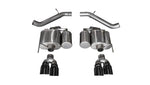 Corsa Performance - Sport / 3.0 in Axle-Back 4.0 in Twin Tips | 2016-2019 Cadillac ATS-V