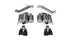 Corsa Performance - Sport / 3.0 in Axle-Back 4.0 in Twin Tips | 2016-2019 Cadillac ATS-V