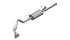 Corsa Performance - Sport / 3.0 in Cat-Back SSE 4.0 in Twin Tips | 2009-2010 Tundra 5.7L - Legends Auto Parts