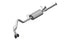 Corsa Performance - Sport / 3.0 in Cat-Back SSE 4.0 in Twin Tips | 2007-2008 Tundra 5.7L - Legends Auto Parts