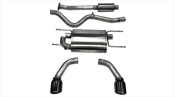 Corsa Performance - Sport / 2.5 in Cat-Back 4.5 in Single Tips | 2012-2024 BRZ, FR-S, Toyota 86 2.0L/2.4L