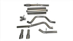 Corsa Performance - Sport / 3.0 in Cat-Back DRE 4.0 in Single Tips | 14-19c Silverado Sierra 5.3L 143WB - Legends Auto Parts