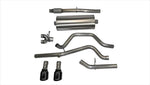 Corsa Performance - Sport / 3.0 in Cat-Back DRE 4.0 in Single Tips | 14-19c Silverado Sierra 5.3L 143WB - Legends Auto Parts
