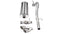 Corsa Performance - Sport / 3.0 in Cat-Back SSE 4.0 in Twin Tips | 2011-2014 Yukon Denali Escalade 6.2L