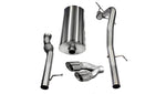 Corsa Performance - Sport / 3.0 in Cat-Back SSE 4.0 in Twin Tips | 2011-2014 Yukon XL Denali, Escalade ESV EXT 6.2L