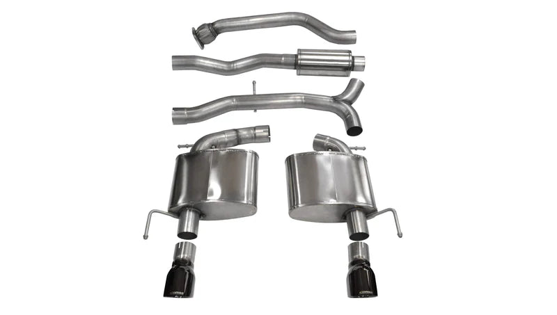 Corsa Performance - Sport / 3.0 in Cat-Back 4.0 in Tips | 2013-2019 ATS 2.0L Turbo Auto