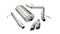 Corsa Performance - Sport / 3.0 in Cat-Back SSE 4.0 in Twin Tips | 09-13 Silverado Sierra 4.8L 5.3L 133WB - Legends Auto Parts