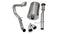 Corsa Performance - Sport / 3.0 in Cat-Back 4.0 Twin Tips | 2009-2014 Avalanche Suburban Yukon XL 5.3L 6.0L - Legends Auto Parts