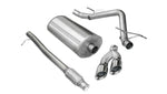 Corsa Performance - Sport / 3.0 in Cat-Back SSE 4.0 in Twin Tips | 10-13 Silverado Sierra 4.8L 5.3L 6.0L 143WB - Legends Auto Parts