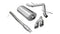 Corsa Performance - Sport / 3.0 in Cat-Back SSE 4.0 in Twin Tips | 10-13 Silverado Sierra 4.8L 5.3L 6.0L 143WB - Legends Auto Parts