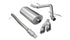Corsa Performance - Sport / 3.0 in Cat-Back SSE 4.0 in Twin Tips | 10-13 Silverado Sierra 4.8L 5.3L 6.0L 143WB - Legends Auto Parts
