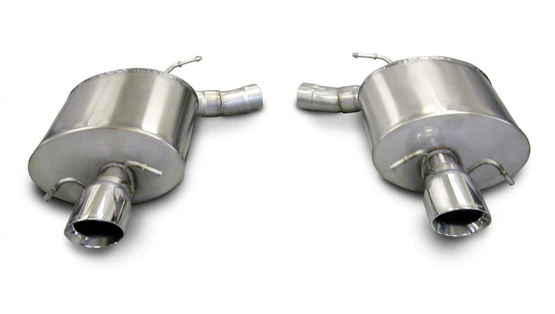 Corsa Performance - Sport, Touring / 2.5 in Axle-Back 4.0 in Single Tips | 2009-2014 CTS-V Sedan - Legends Auto Parts