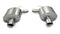 Corsa Performance - Sport, Touring / 2.5 in Axle-Back 4.0 in Single Tips | 2009-2014 CTS-V Sedan - Legends Auto Parts