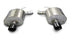 Corsa Performance - Sport, Touring / 2.5 in Axle-Back 4.0 in Single Tips | 2009-2014 CTS-V Sedan - Legends Auto Parts