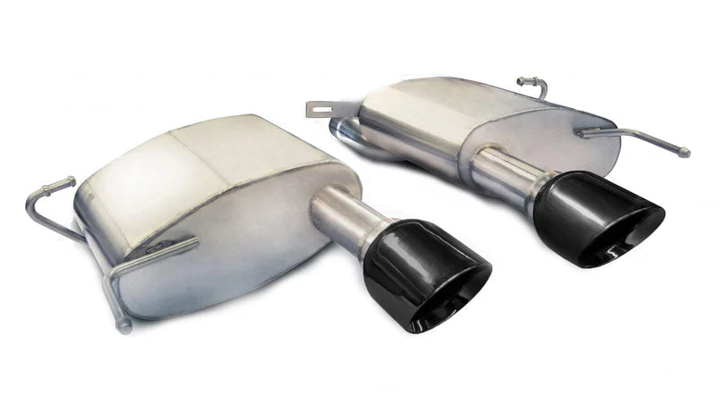 Corsa Performance - Sport / 2.5 in Axle-Back 4.5 in Single Tips | 2011-2015 CTS-V Coupe - Legends Auto Parts