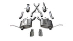 Corsa Performance - Sport / 2.5 in Cat-Back 4.5 in Single Tips | 2011-21 Jeep Grand Cherokee 3.6L V6
