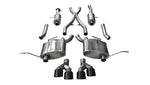 Corsa Performance - Sport / 2.5 in Cat-Back 4.0 in Twin Tips | 2014-21 Jeep Grand Cherokee 3.6L V6