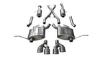 Corsa Performance - Sport / 2.5 in Cat-Back 4.0 in Twin Tips | 2014-21 Jeep Grand Cherokee 3.6L V6