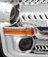 15-17 Ford F150 PRO-Series Halogen Projector Headlights Chrome | AlphaRex