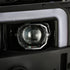 15-19 Chevrolet Silverado 2500HD/3500HD LUXX-Series LED Projector Headlights Black | AlphaRex