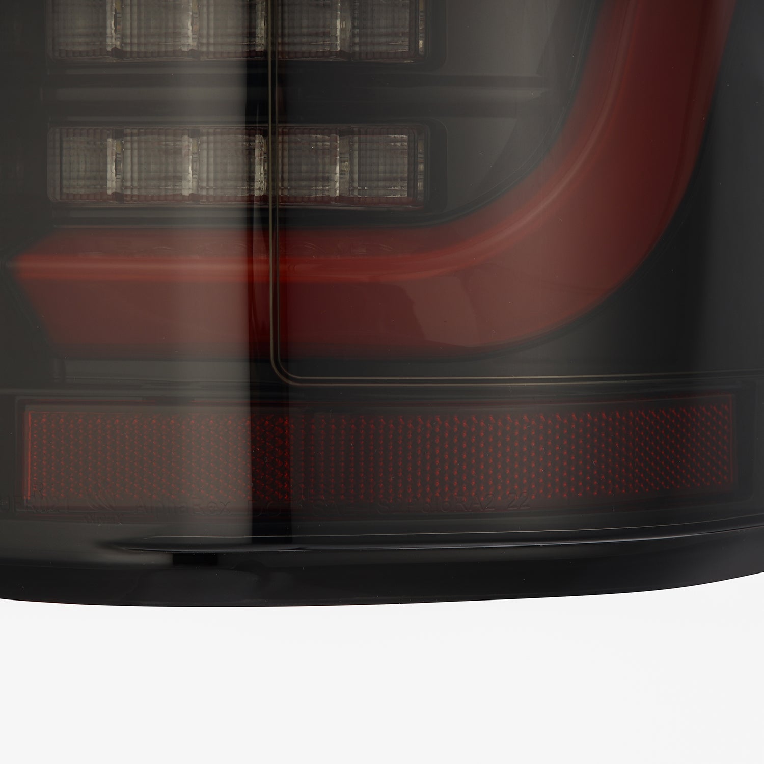 15-20 Ford F150 LUXX-Series LED Tail Lights Black Red | AlphaRex