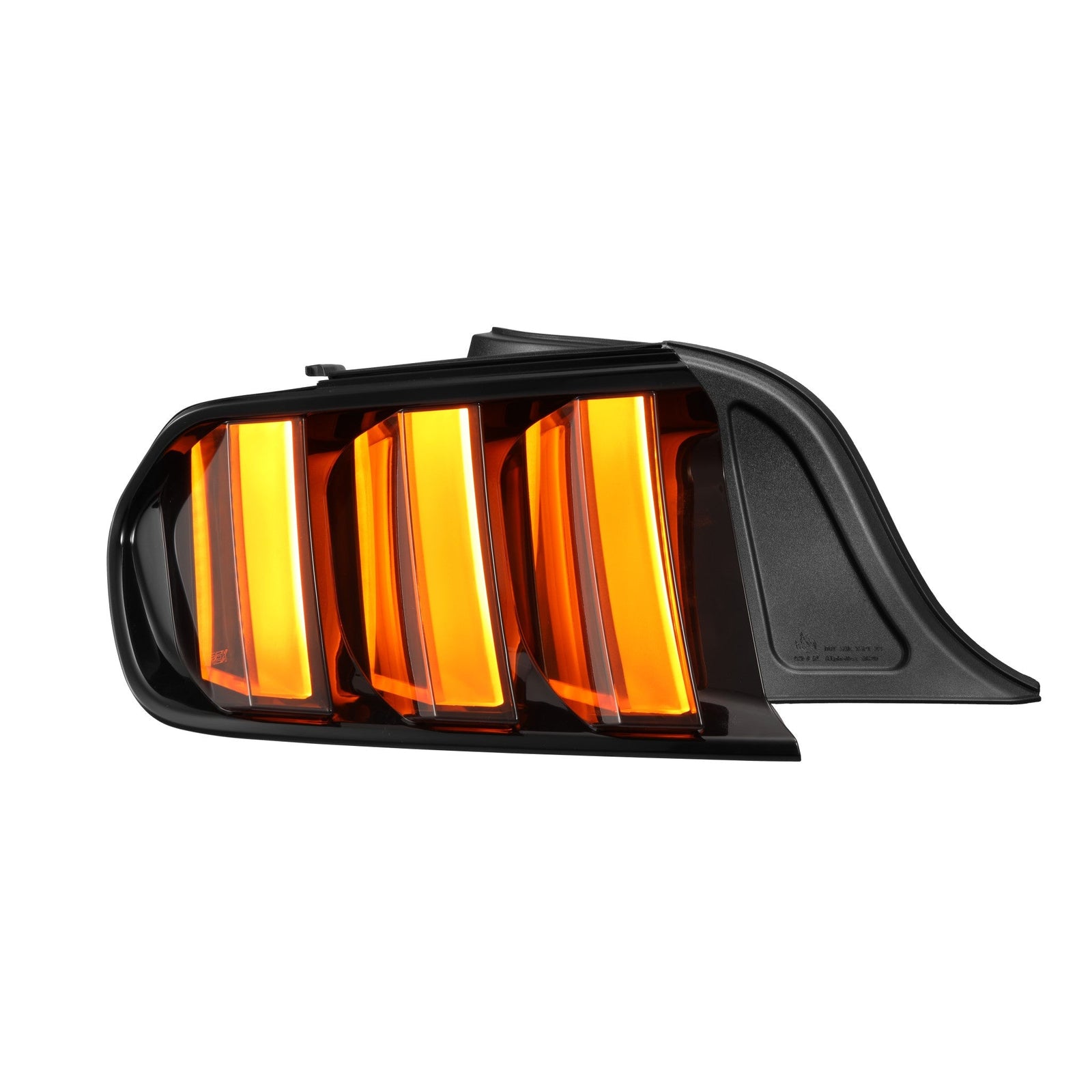 15-23 Ford Mustang NOVA-Series Prismatic LED Tail Lights Alpha-Black | AlphaRex