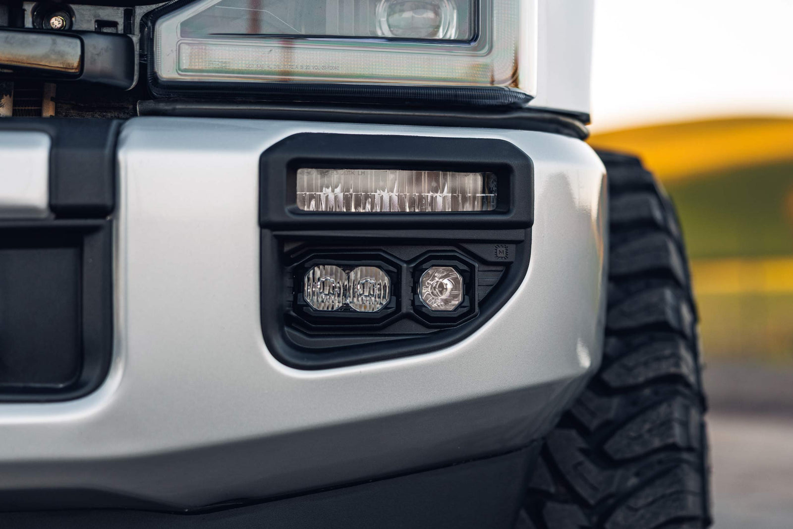 20-22 Super Duty OE LED Fog Light Kit w/ White 1Banger HXB and White 2Banger HXB
