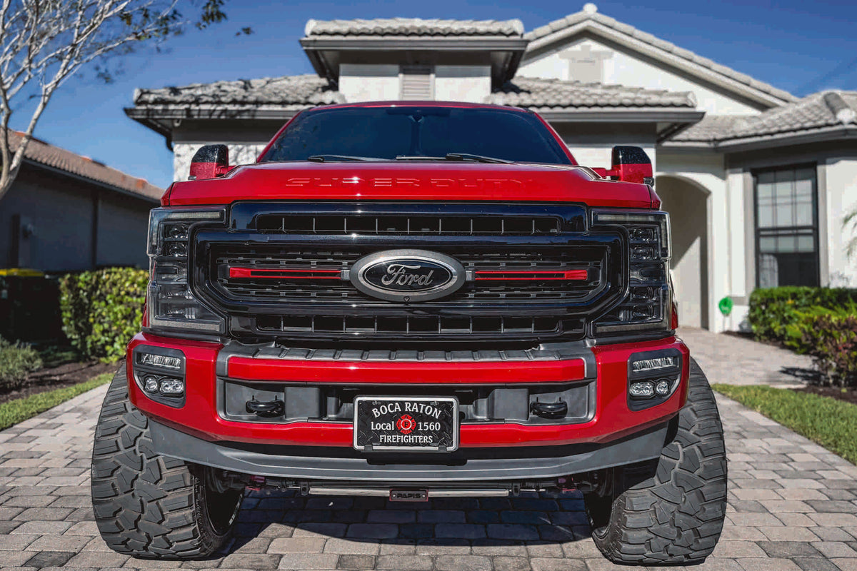 20-22 Super Duty OE LED Fog Light Kit w/ White 1Banger HXB and Yellow 2Banger HXB