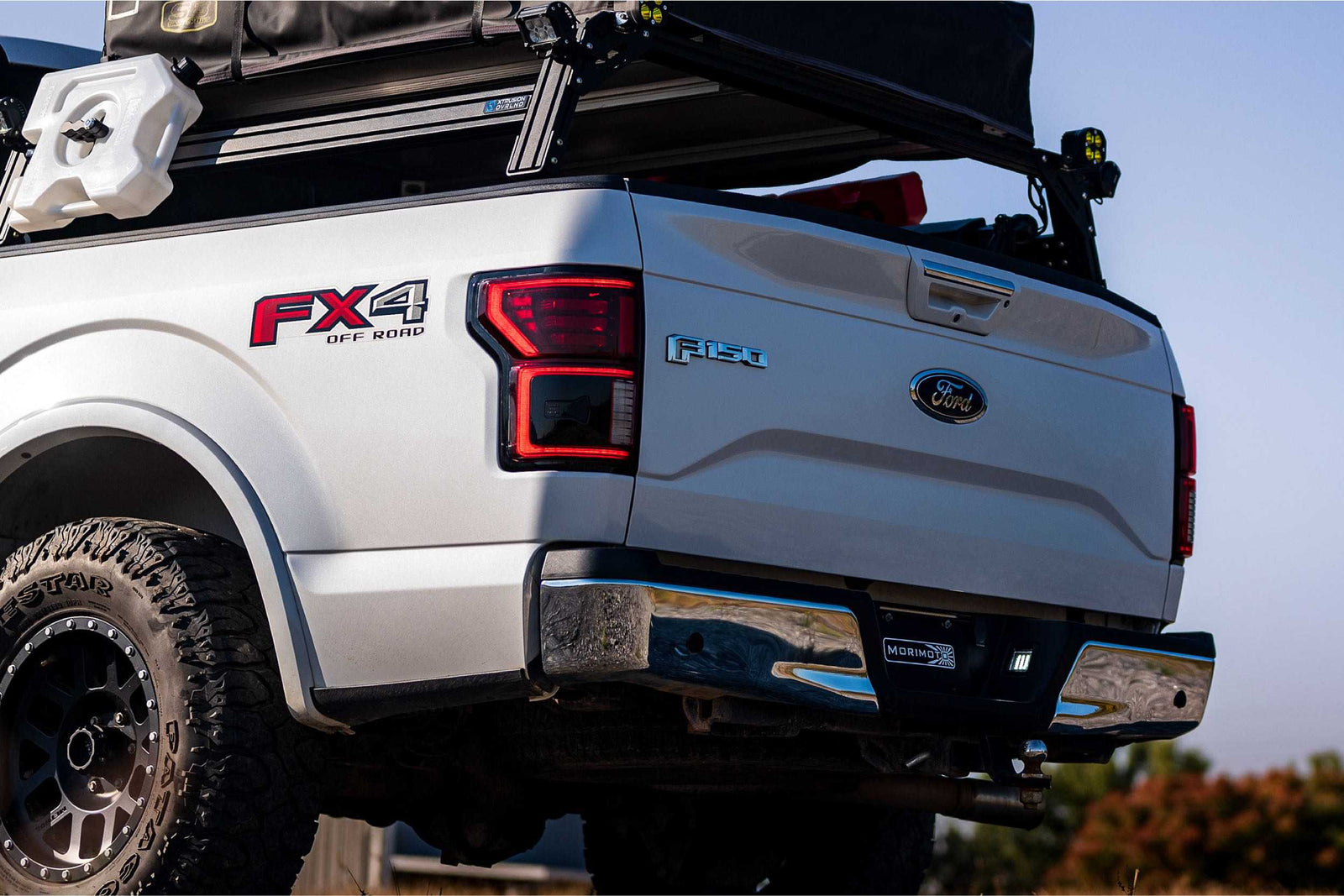 15-17 F-150 Amber DRL Heads and Red Tails