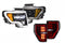 09-14 F-150 White DRL Heads and Red Tails
